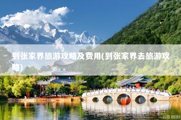 到张家界旅游攻略及费用(到张家界去旅游攻略)