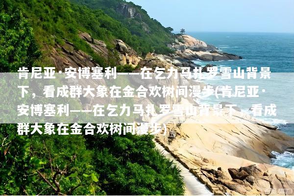 肯尼亚·安博塞利——在乞力马扎罗雪山背景下，看成群大象在金合欢树间漫步(肯尼亚·安博塞利——在乞力马扎罗雪山背景下，看成群大象在金合欢树间漫步)