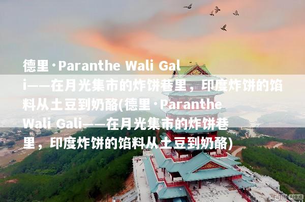 德里·Paranthe Wali Gali——在月光集市的炸饼巷里，印度炸饼的馅料从土豆到奶酪(德里·Paranthe Wali Gali——在月光集市的炸饼巷里，印度炸饼的馅料从土豆到奶酪)