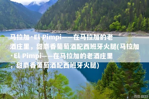 马拉加·El Pimpi——在马拉加的老酒庄里，甜麝香葡萄酒配西班牙火腿(马拉加·El Pimpi——在马拉加的老酒庄里，甜麝香葡萄酒配西班牙火腿)