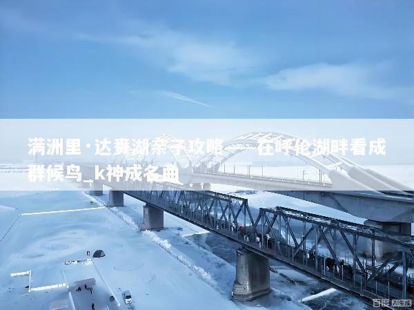 满洲里·达赉湖亲子攻略——在呼伦湖畔看成群候鸟_k神成名曲